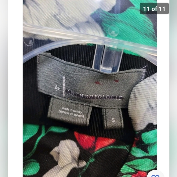 Anthropologie Midi Shirt Dress Size S - Picture 9 of 9